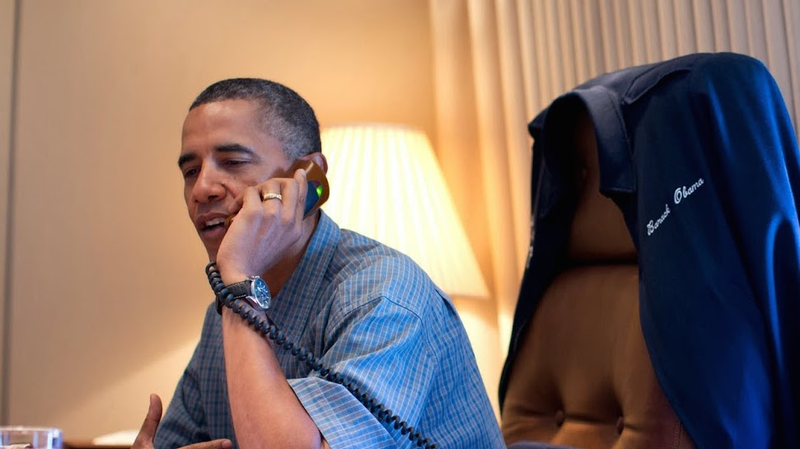 Illustration for article titled The Phones on Air Force One Look Like Iron Man Accessories